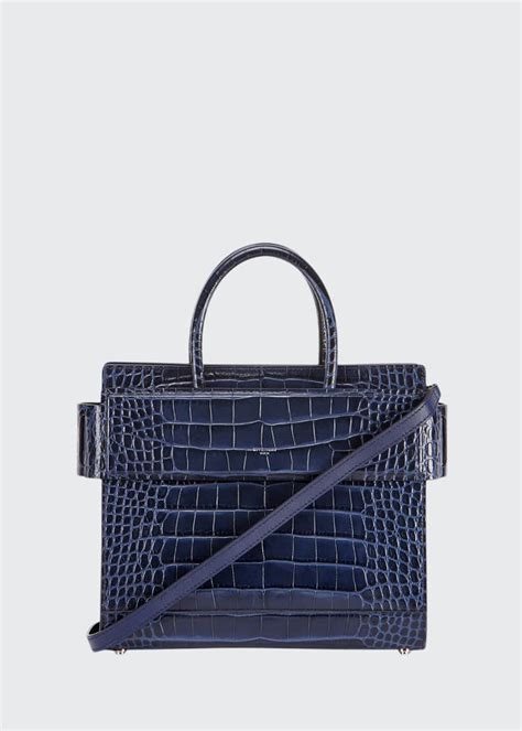 givenchy alligator mini horizon handbag|Givenchy Horizon Mini Alligator Tote Bag, Dark Blue.